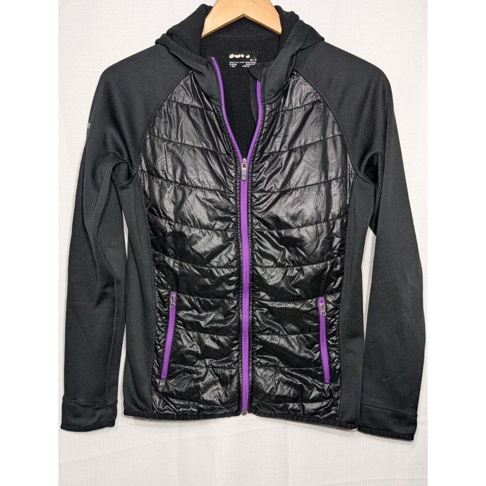 Marmot Jacket Womens‎ Medium Black Bubble Stretch Outdoors Hiking Lightweight